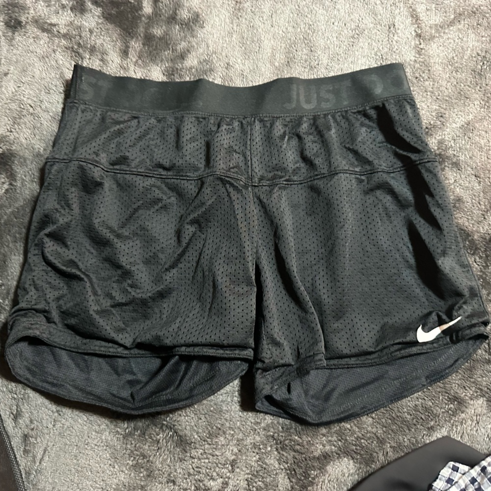 Nike reversible athletic shorts, breathable material, lightly worn